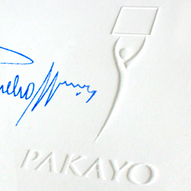 Pakayo Bild 07 Nummerierung und Signierung